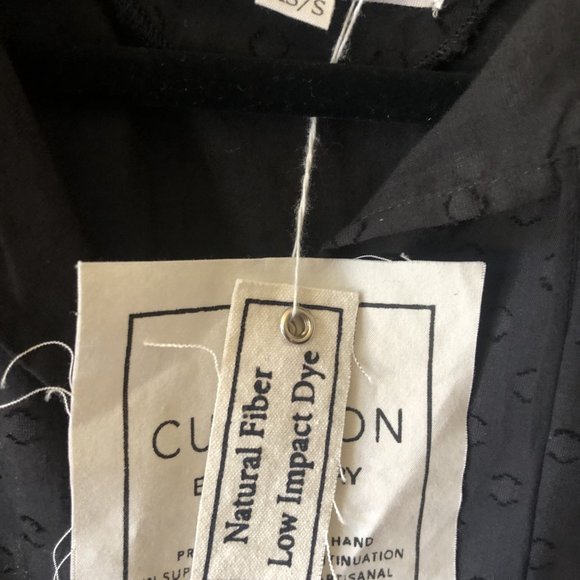 Emerson Fry ISLA DRESS Black Swiss Dot NWT XS/S - Picture 3 of 4